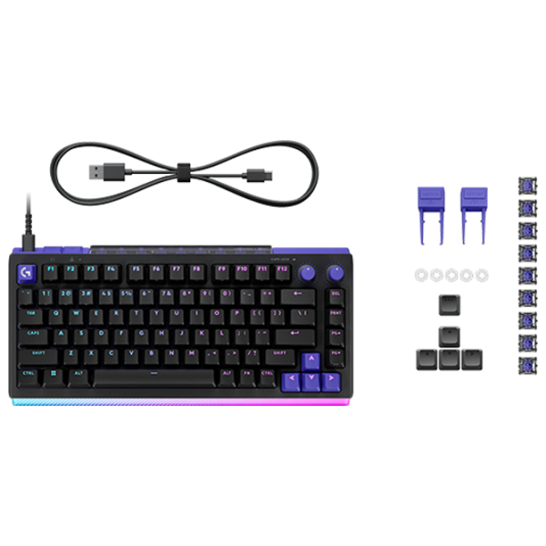 Tastatură Logitech G512 X 75 Black Gaming, Cu fir photo 3