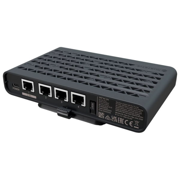 Точка доступа Mikrotik hAP be lite Черный  photo 1