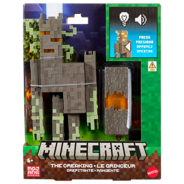 Figurină Mattel Minecraft The Creaking 6+ / Brown photo 3