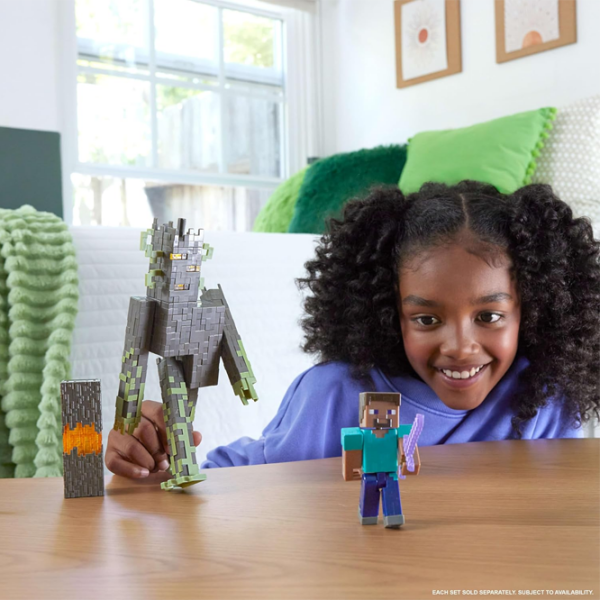 Figurină Mattel Minecraft The Creaking 6+ / Brown photo 5
