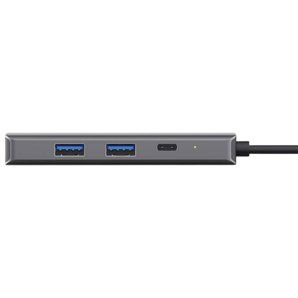Adaptor Trust Dalyx 6-in-1 Silver USB Type-C photo 5
