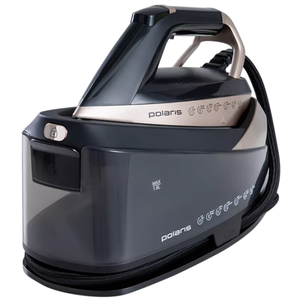 Утюг Polaris PSS7590K Черный 3000 Вт, 130 г/мин, 1.6 л, Керамика photo 1