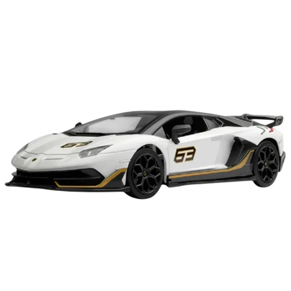 Mașină MSZ Aventador SVJ 68269A/1
Black
White