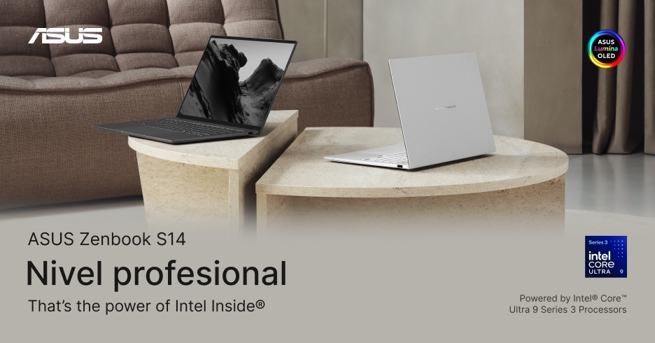ASUS Zenbook S14 în credit 0%