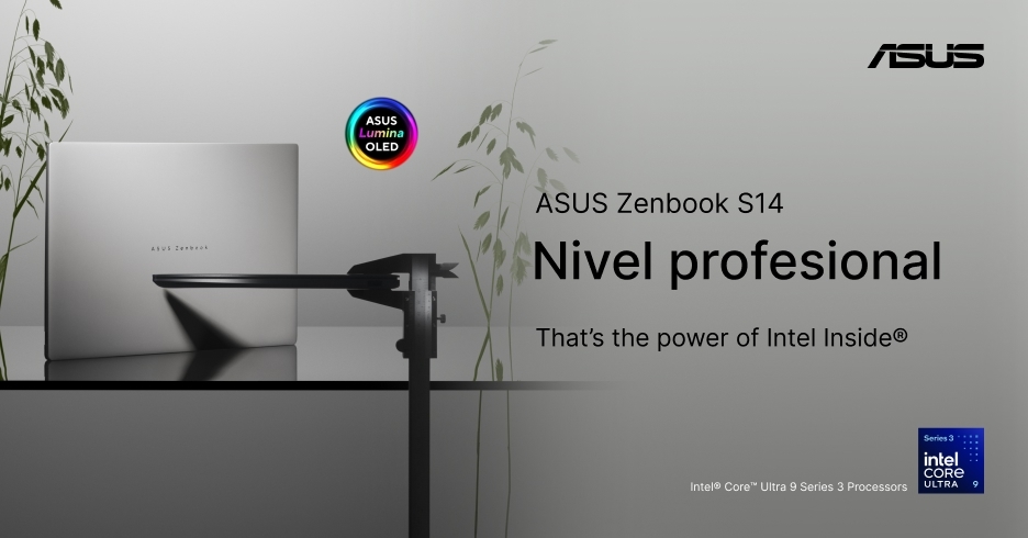 ASUS Zenbook S14 în credit 0%