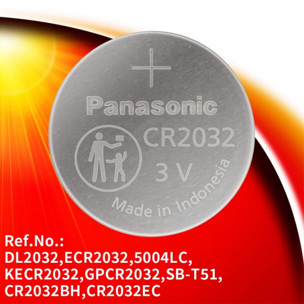Baterie Panasonic Lithium Coin CR2032 (5 buc.)  photo 2