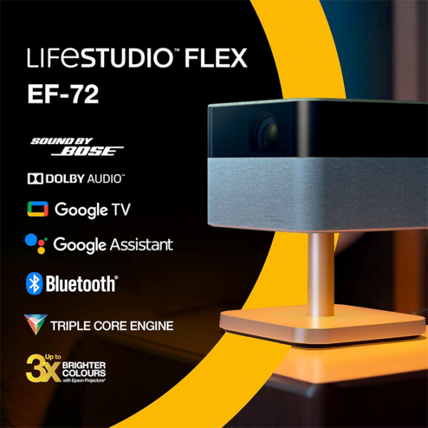 Proiector Epson Lifestudio Flex EF-72 Oak  photo 5