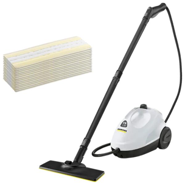 Пароочиститель KARCHER SC2 EasyFix + SC 2.863-299.0 Белый 1500 Вт, 40 г/мин, 1 л photo 1