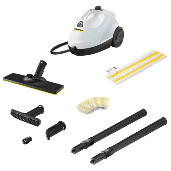 Пароочиститель KARCHER SC2 EasyFix + SC 2.863-299.0 Белый 1500 Вт, 40 г/мин, 1 л photo 2