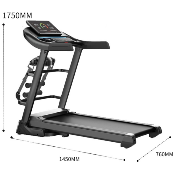 Bandă de alergat Arenasport 84065 Black 150 kg, 16 km/h photo 2