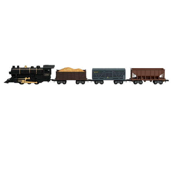 Tren cu vagoane HD Toys 24702 Brown
Black