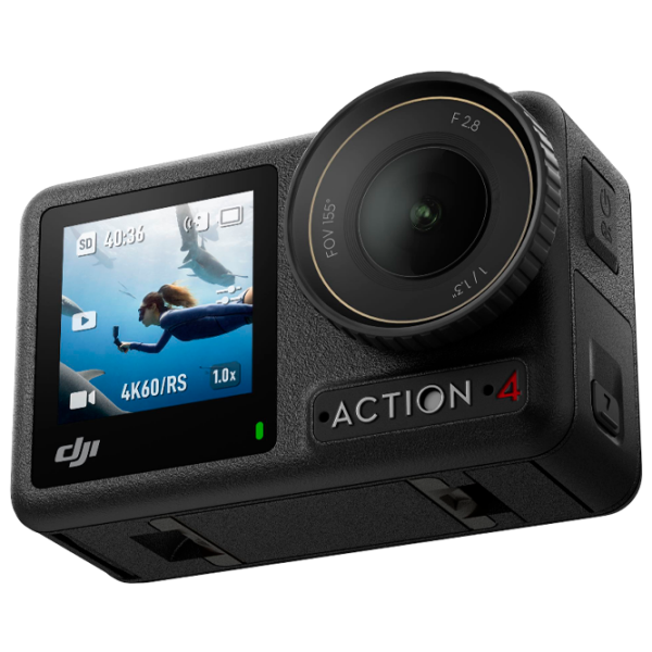 Cameră action DJI Osmo Action 4 Adventure Combo Black 12 MP / 1770 mAh / IP68 photo 2