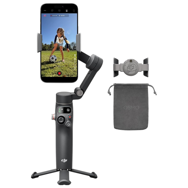 Stabilizator DJI Osmo Mobile 8 Standard Combo Black Bluetooth / Black photo 1