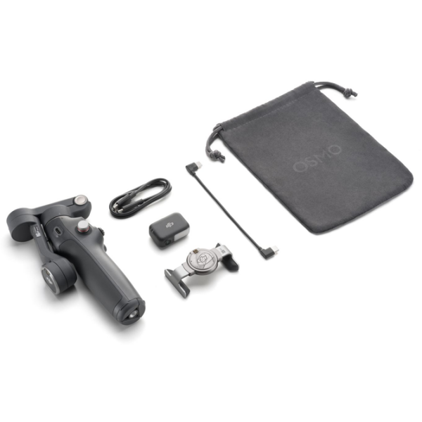 Stabilizator DJI Osmo Mobile 8 Standard Combo Black Bluetooth / Black photo 3