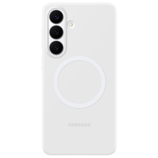Husă pentru smartphone Samsung Galaxy S26+ (EF-SS947CVEGWW) White Samsung, TPU, MagSafe Back