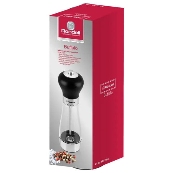 Râşniţă pentru condimente Rondell RD-1503 Black  photo 1