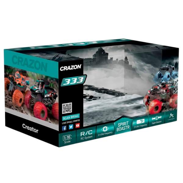 Машинка Crazon 16301 Черный
Зеленый  photo 4