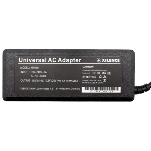 Laptop adapter Xilence XP-LP90.XM010 (90 W) Black  / Black photo 4