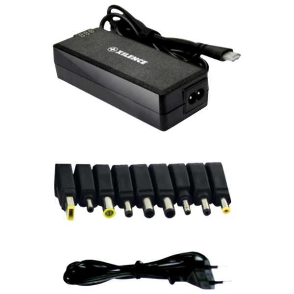 Laptop adapter Xilence XP-LP90.XM010 (90 W) Black  / Black photo 5