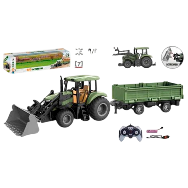 Tрактор Richi Tichi 76520 Черный
Зеленый