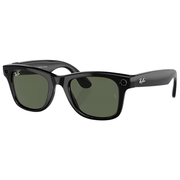 Смарт очки Ray-Ban Meta Wayfarer Черный  Беспроводные / Зеленый photo 1