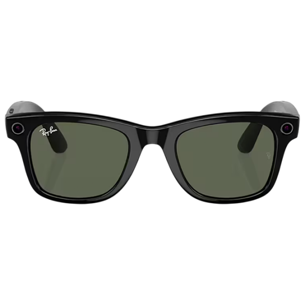 Смарт очки Ray-Ban Meta Wayfarer Черный  Беспроводные / Зеленый photo 2