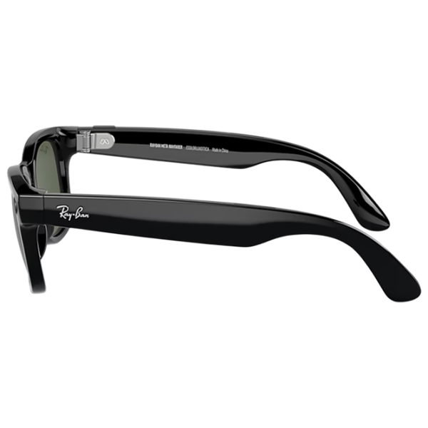 Смарт очки Ray-Ban Meta Wayfarer Черный  Беспроводные / Зеленый photo 3