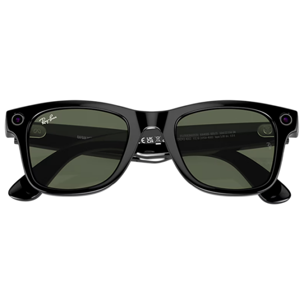 Смарт очки Ray-Ban Meta Wayfarer Черный  Беспроводные / Зеленый photo 5