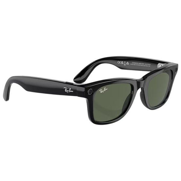Смарт очки Ray-Ban Meta Wayfarer Черный  Беспроводные / Зеленый photo 7
