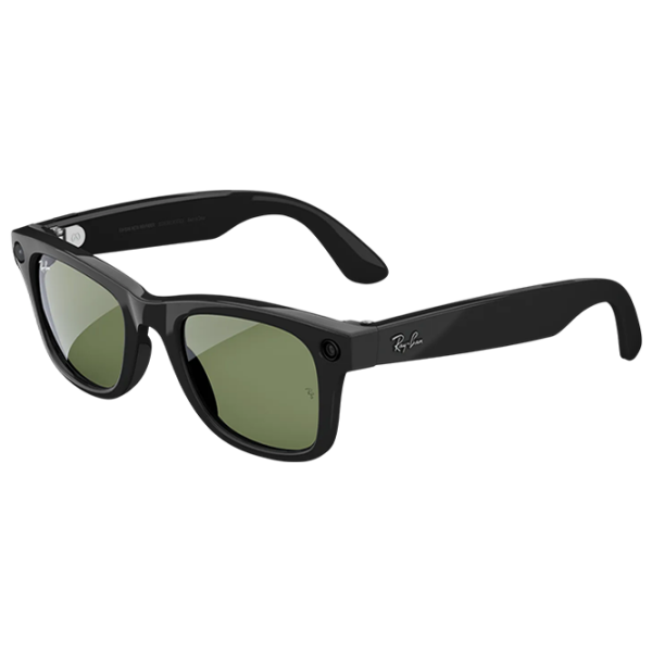 Смарт очки Ray-Ban Meta Wayfarer Черный  Беспроводные / Зеленый photo 1