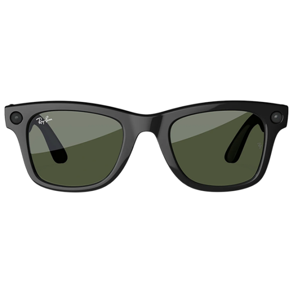Смарт очки Ray-Ban Meta Wayfarer Черный  Беспроводные / Зеленый photo 2