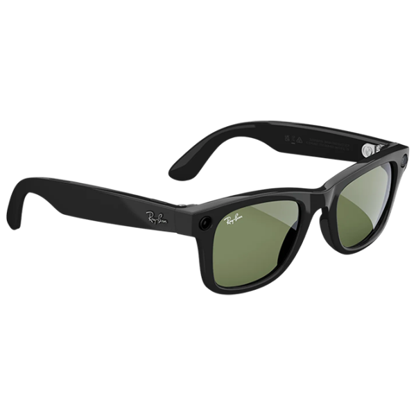Смарт очки Ray-Ban Meta Wayfarer Черный  Беспроводные / Зеленый photo 3