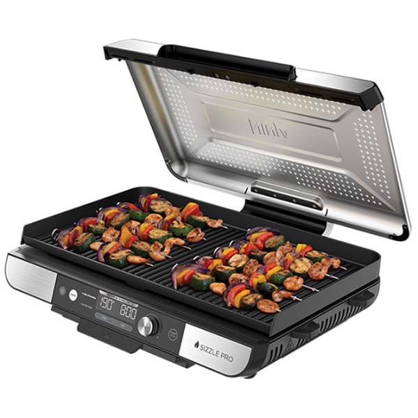 Электрогриль Ninja Sizzle GR101EU Нержавеющая сталь 1450 Вт, , 260 °С photo 6