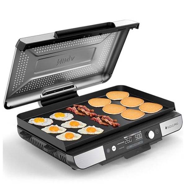 Электрогриль Ninja Sizzle GR101EU Нержавеющая сталь 1450 Вт, , 260 °С photo 8