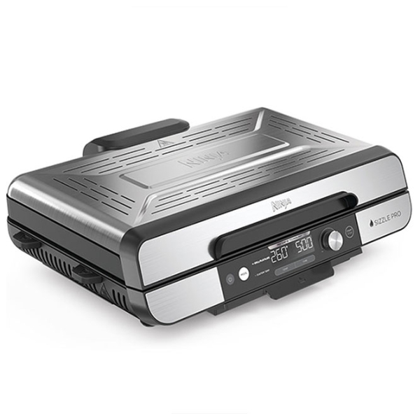 Электрогриль Ninja Sizzle GR101EU Нержавеющая сталь 1450 Вт, , 260 °С photo 10