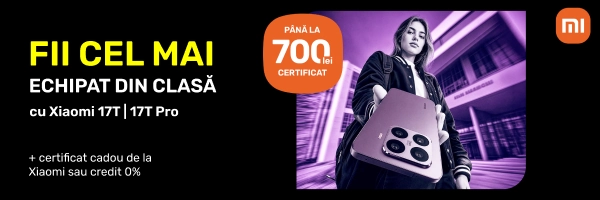 Fii cel mai echipat din clasă cu Xiaomi. Acum disponibil cu ofertă la alegere!
