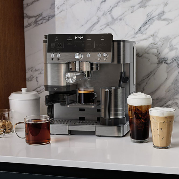 Espressor Ninja ES601EU Inox 1650 W, 2 l, Bloc termic photo 10