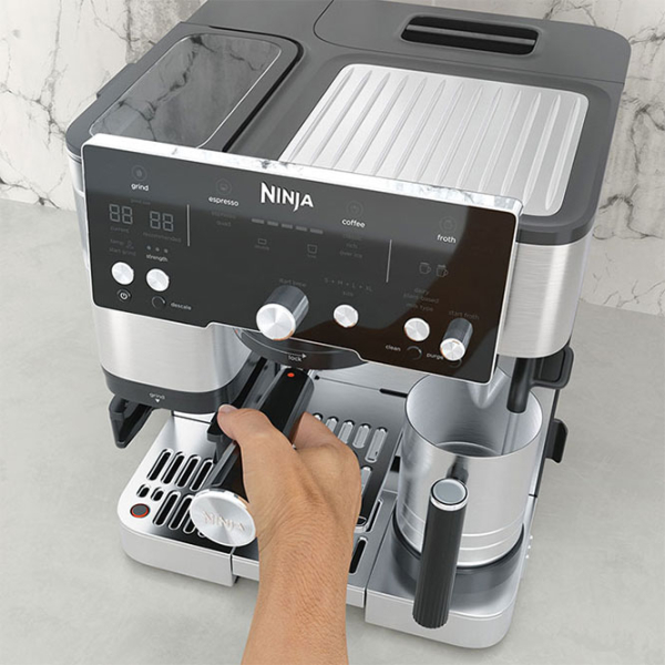 Espressor Ninja ES501 Inox 1650 W, 2 l, Bloc termic photo 8