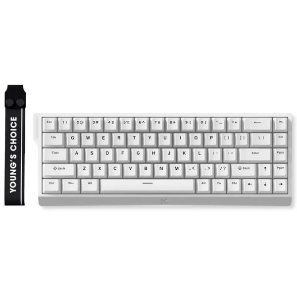 Tastatură Mchose Ace 68 E-Sport White Gaming, Cu fir photo 2