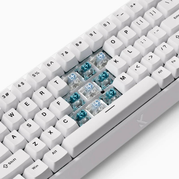 Tastatură Mchose Ace 68 E-Sport White Gaming, Cu fir photo 4