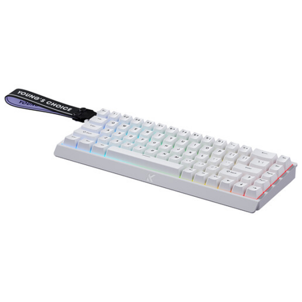 Tastatură Mchose Ace 68 E-Sport White Gaming, Cu fir photo 6