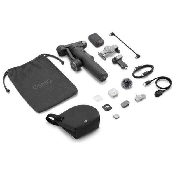 Stabilizator DJI Osmo Mobile 8P Creator Combo Black Wi-Fi / Black photo 2