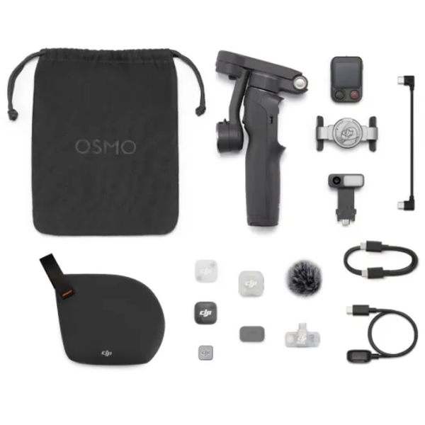 Stabilizator DJI Osmo Mobile 8P Creator Combo Black Wi-Fi / Black photo 8