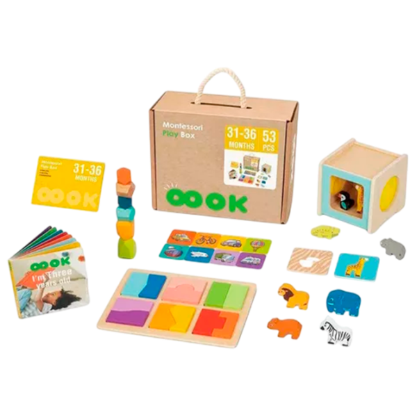 Joc educativ Montessori BCTJ681 Dezvoltare, 2.5+