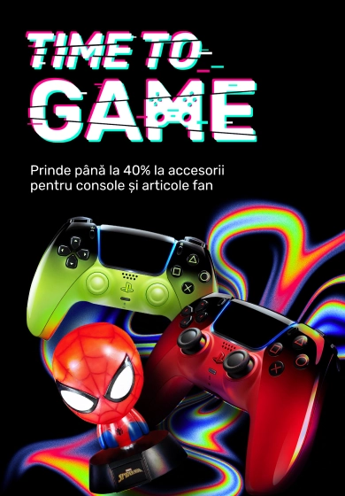 Prinde până la 40% reduceri la accesorii pentru console și articole fan