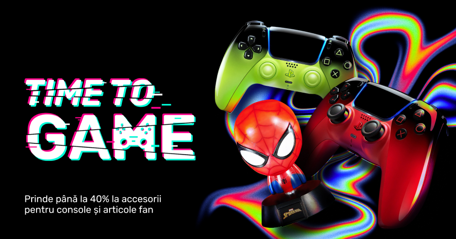 Prinde până la 40% reduceri la accesorii pentru console și articole fan