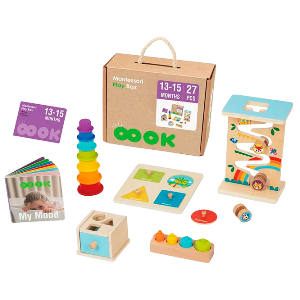 Joc educativ Montessori BCTJ676 Dezvoltare, 1+