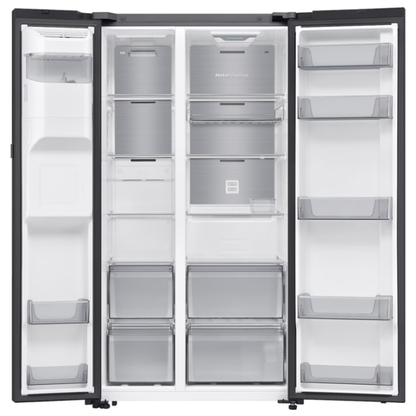 Frigider Samsung RS80F64JEBEO Black 416l / No Frost, 218l / No Frost, E photo 5