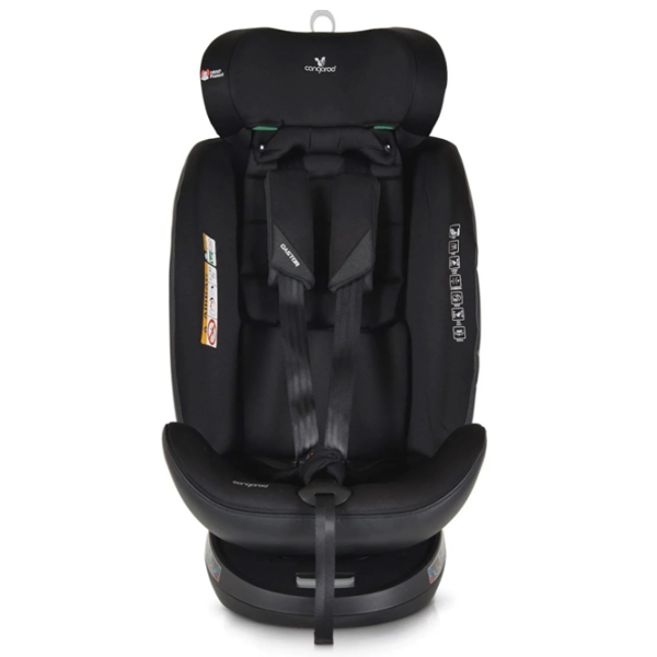 Детское автокресло Cangaroo Castor I-size 3801005151844 Черный 0 месяцев - 12 лет, 36 кг photo 2