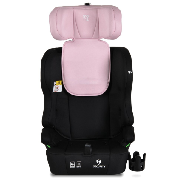 Scaun auto Moni Security 3801005153299 Pink 1 an - 12 ani, 36 kg photo 5